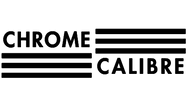 Logo with 'Chrome Calibre' text on a white background