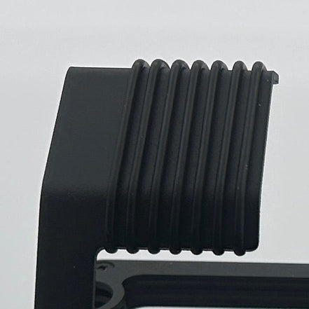 watch Stand holder with rubber rings. Black