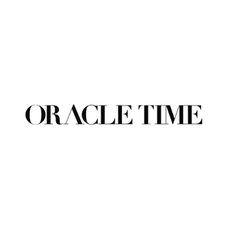 Oracle Time Logo on white
