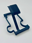 Black metal Watch Stand on a white background